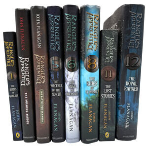 Ranger's Apprentice Book Lot John Flanagan 1 2 4 5 6 8 11 12 PB & HCDJ Mixed HTF